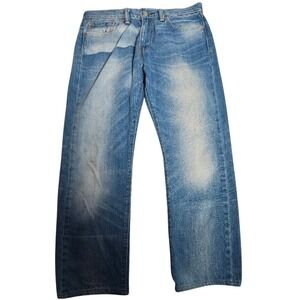 Levis 513 Jeans Mens 32x30 super faded stretch vintage type. 721